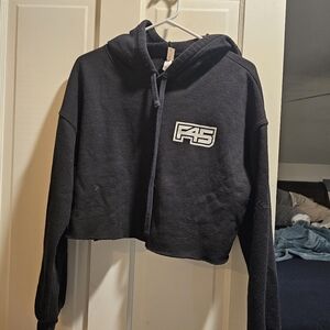 F45 cropped hoodie